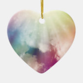 Magische wolken keramisch ornament (Voorkant)