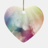 Magische wolken keramisch ornament (Achterkant)