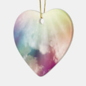 Magische wolken keramisch ornament (Links)