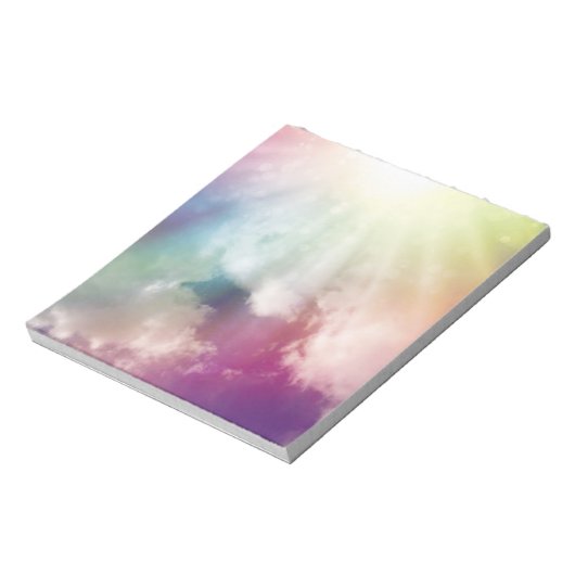 Magische wolken notitieblok (Linkerzijde)