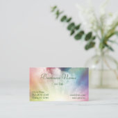 Magische wolken visitekaartje (Staand voorkant)