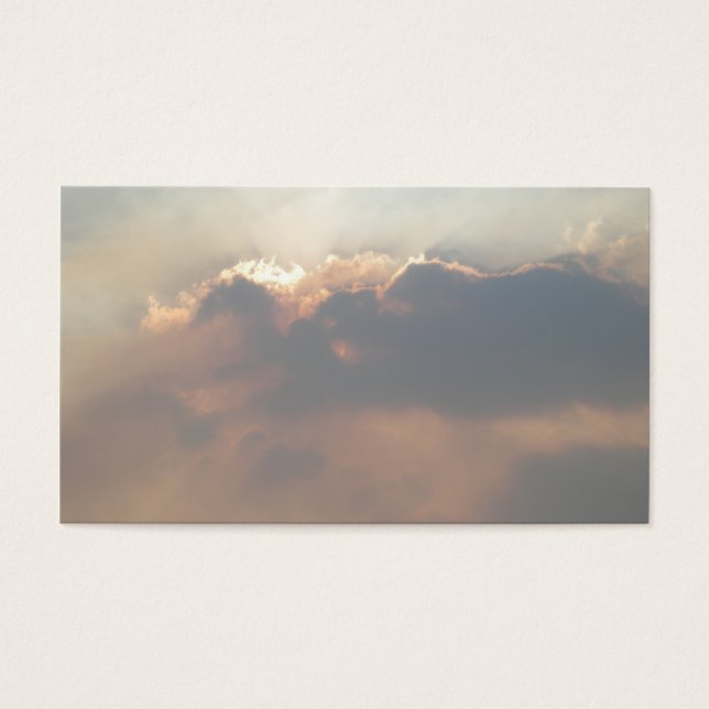 magische wolken visitekaartjes (Voorkant)