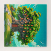 Magische woning legpuzzel (Horizontaal)