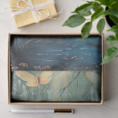 Magische Woodland Fairy met vlinders Decoupage Tissuepapier (Geschenk)