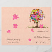 Magische woudcirkel van liefdesbloem-bruiloft (Voorkant)