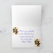 Magische Yule Feestdagen Kaart (Binnen)