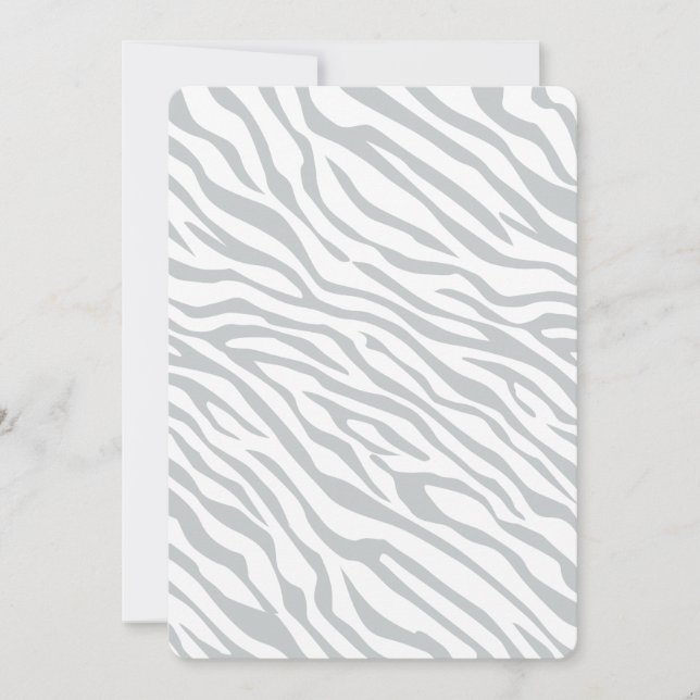 Magische Zebrastripes klikken om grijze kleur aan  (Voorkant)