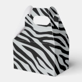 Magische Zebrastripes klikken om grijze kleur aan  Bedankdoosjes (Achterkant)