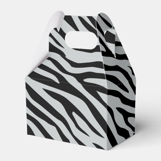 Magische Zebrastripes klikken om grijze kleur aan  Bedankdoosjes (Achterkant)