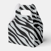 Magische Zebrastripes klikken om grijze kleur aan Bedankdoosjes (Voorkant Zijde)