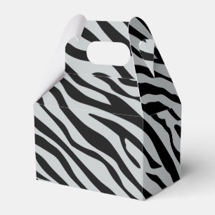 Magische Zebrastripes klikken om grijze kleur aan Bedankdoosjes