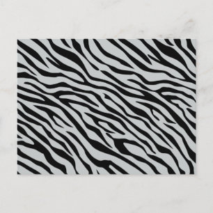 Magische Zebrastripes klikken om grijze kleur aan  Briefkaart