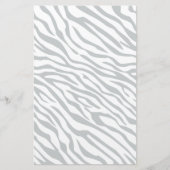 Magische Zebrastripes klikken om grijze kleur aan  Briefpapier (Voorkant)