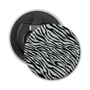 Magische Zebrastripes klikken om grijze kleur aan  Button Flesopener