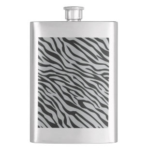 Magische Zebrastripes klikken om grijze kleur aan Heupfles