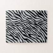 Magische Zebrastripes klikken om grijze kleur aan  Legpuzzel (Horizontaal)