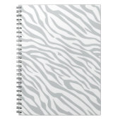 Magische Zebrastripes klikken om grijze kleur aan  Notitieboek (Voorkant)