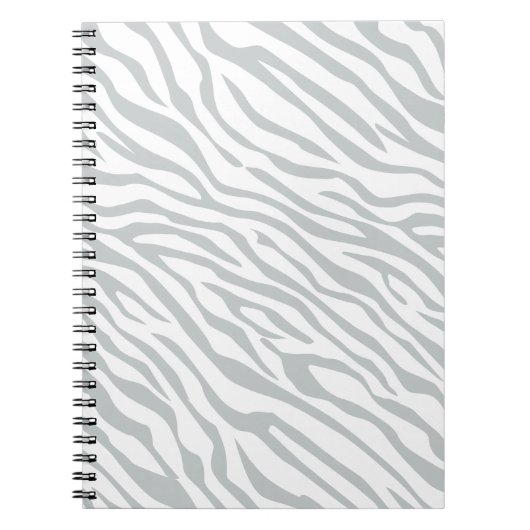 Magische Zebrastripes klikken om grijze kleur aan  Notitieboek (Voorkant)