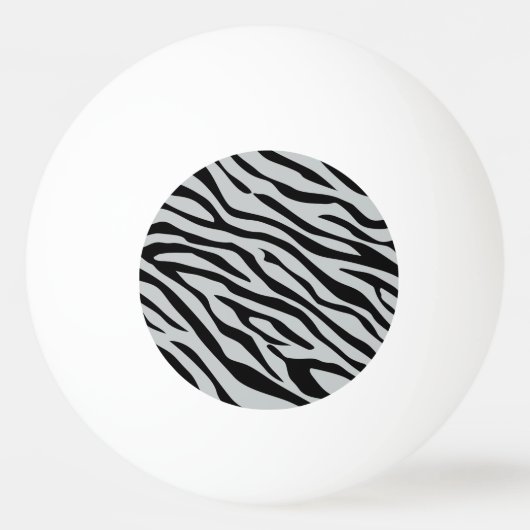 Magische Zebrastripes klikken om grijze kleur aan  Pingpongbal (Achterkant)