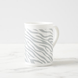 Magische Zebrastripes klikken om grijze kleur aan Porselein Kop