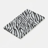 Magische Zebrastripes klikken om grijze kleur aan Post-it® Notes (Schuin)