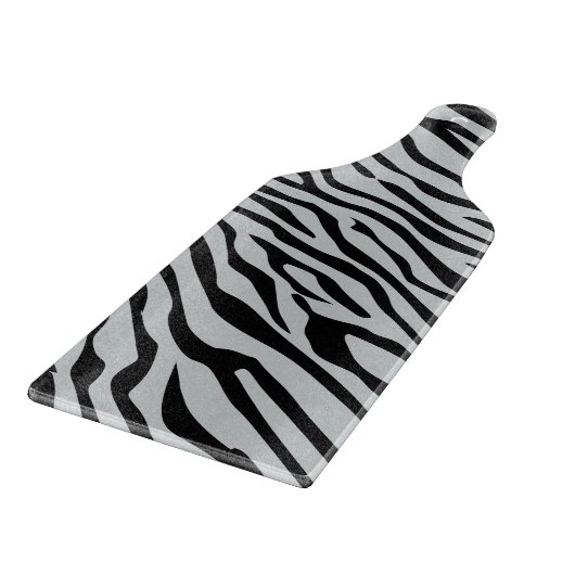 Magische Zebrastripes klikken om grijze kleur aan  Snijplank (Hoek)