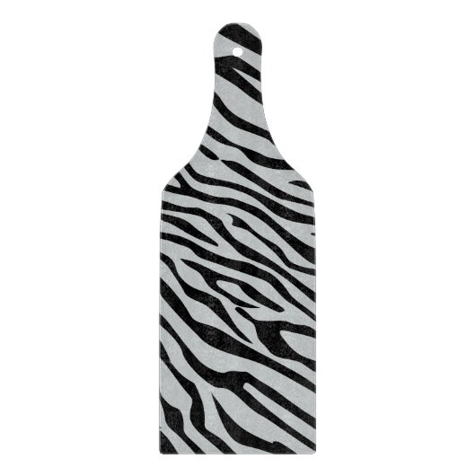 Magische Zebrastripes klikken om grijze kleur aan  Snijplank (Voorkant)