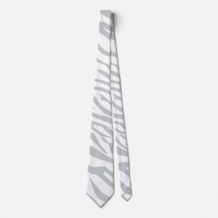 Magische Zebrastripes klikken om grijze kleur aan  Stropdas