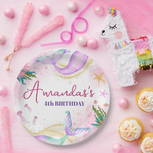 Magische zeemeerdag onder het Zee Papieren Bordje (Feest)