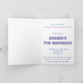 Magische Zeemeermin Aquarel Verjaardagsfeest (Binnen)