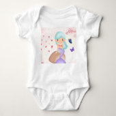  Magische Zeemeermin Baby Outfit  Romper (Voorkant)
