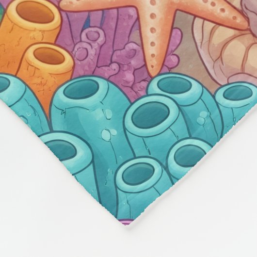 Magische zeemeermin deken (Hoek)