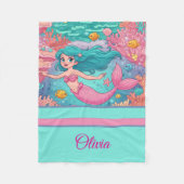 Magische zeemeermin deken (Voorkant)