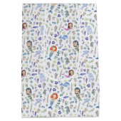 Magische Zeemeermin Moderne Waterverf Medium Cadeauzakje (Achterkant)