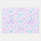 Magische zeemeermin onder het Zee Inpakpapier Vel (Voorkant 2)