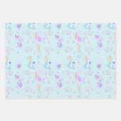 Magische zeemeermin onder het Zee Inpakpapier Vel (Voorkant)