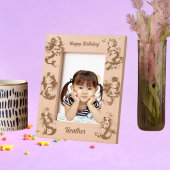 Magische zeemeermin onder het Zee Kids Verjaardags Gegraveerde Lijstjes