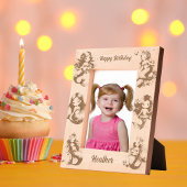 Magische zeemeermin onder het Zee Kids Verjaardags Gegraveerde Lijstjes