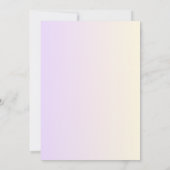 Magische zeemeermin onder het Zee meisje verjaarda Kaart (Achterkant)