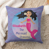 Magische zeemeermin onder het Zee Verjaardag Kussen (Deken)