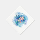 Magische Zeemeermin Partij Servet (Hoek)