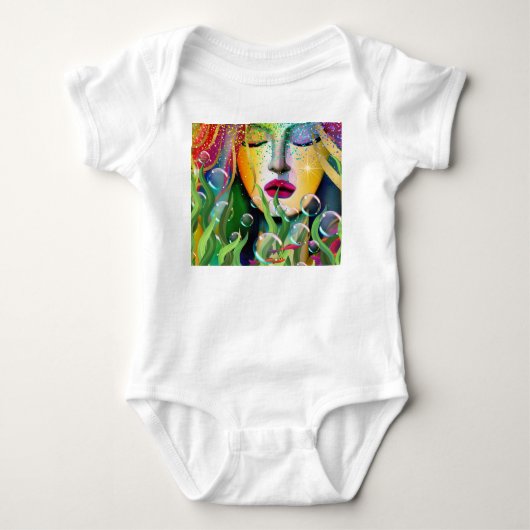 Magische Zeemeermin Romper (Voorkant)