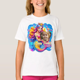 Magische Zeemeermin Verjaardag Verrukking, Geperso T-shirt
