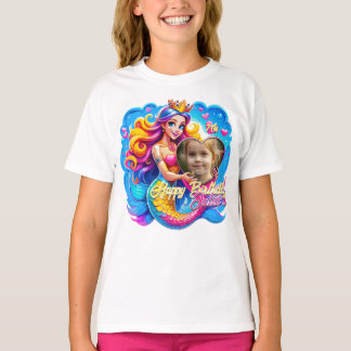 Magische Zeemeermin Verjaardag Verrukking, Geperso T-shirt