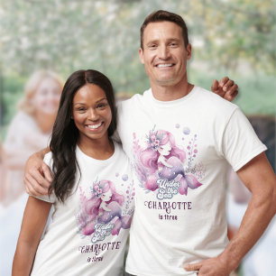 Magische zeemeermin verjaardagsfeestje voor kinder t-shirt
