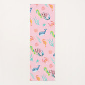 Magische zeemeermin walvis regenboog Verjaardag me Yogamat (Voorkant)