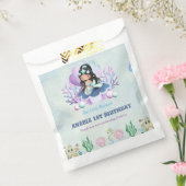 Magische Zeemeermin Waterverf Bedankzakje (Gezegeld)