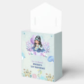 Magische Zeemeermin Waterverf Verjaardagsgunst Box Bedankdoosjes (Geopend)