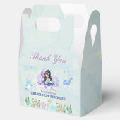 Magische Zeemeermin Waterverf Verjaardagsgunst Box Bedankdoosjes (Geopend)