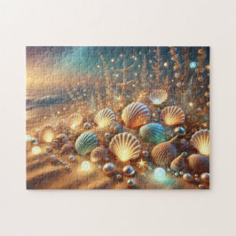 Magische Zeeschelptuin Mysterieuze Oceaan Strand S Legpuzzel